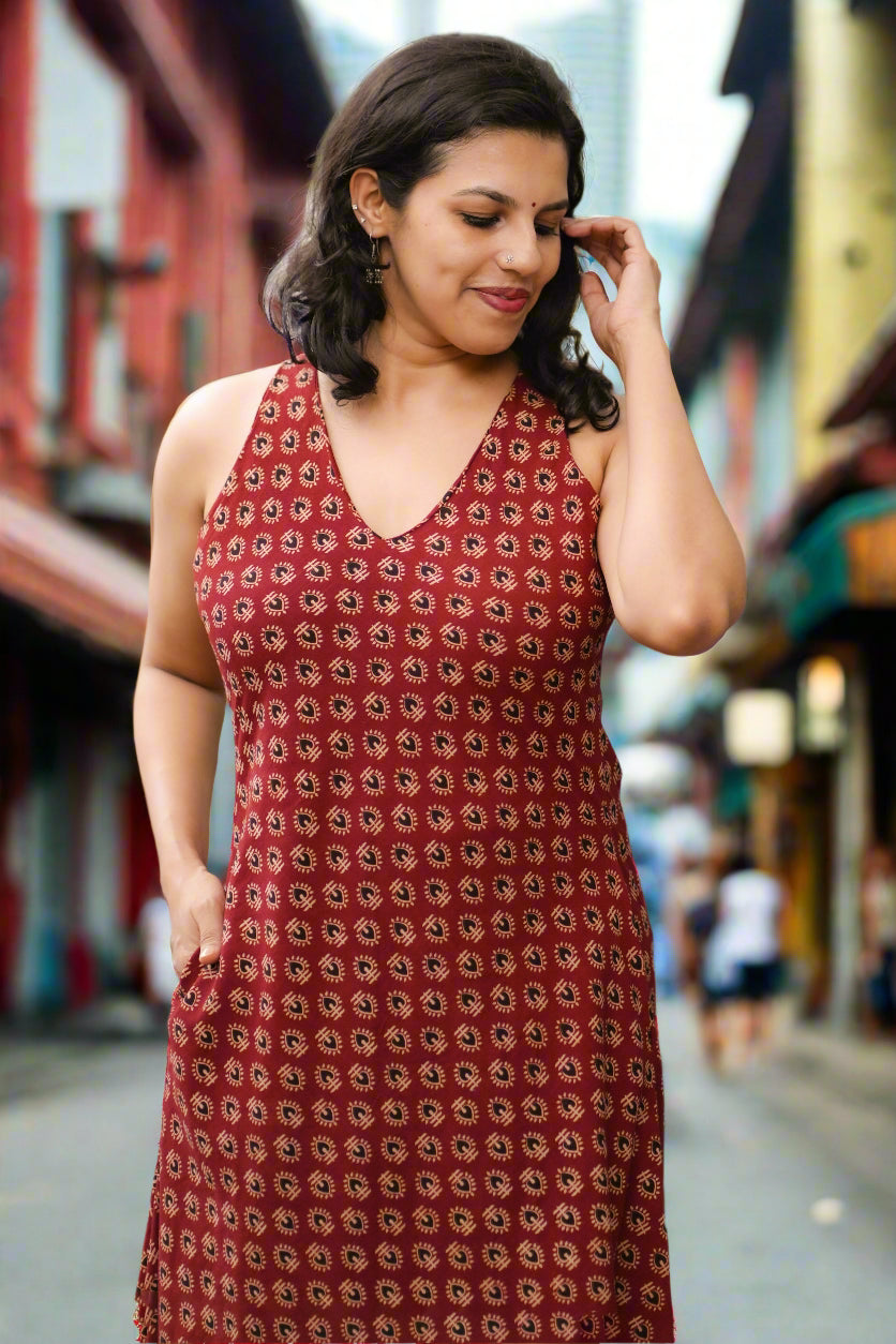 Clay Bloom Dress