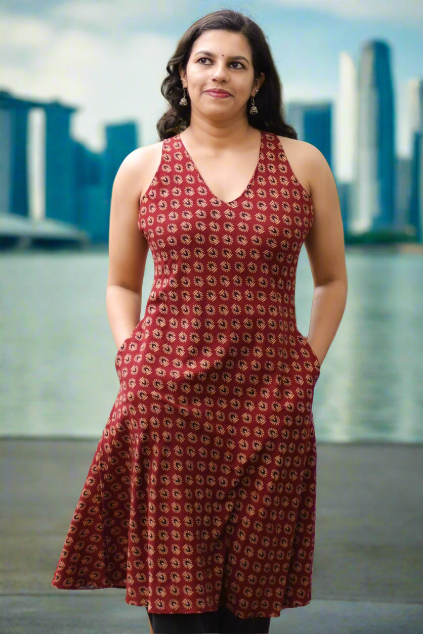 Clay Bloom Dress