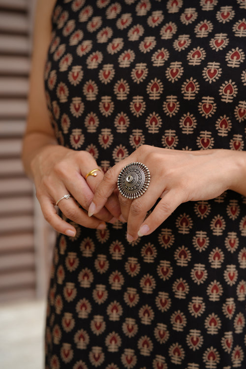 Ajrak Noir