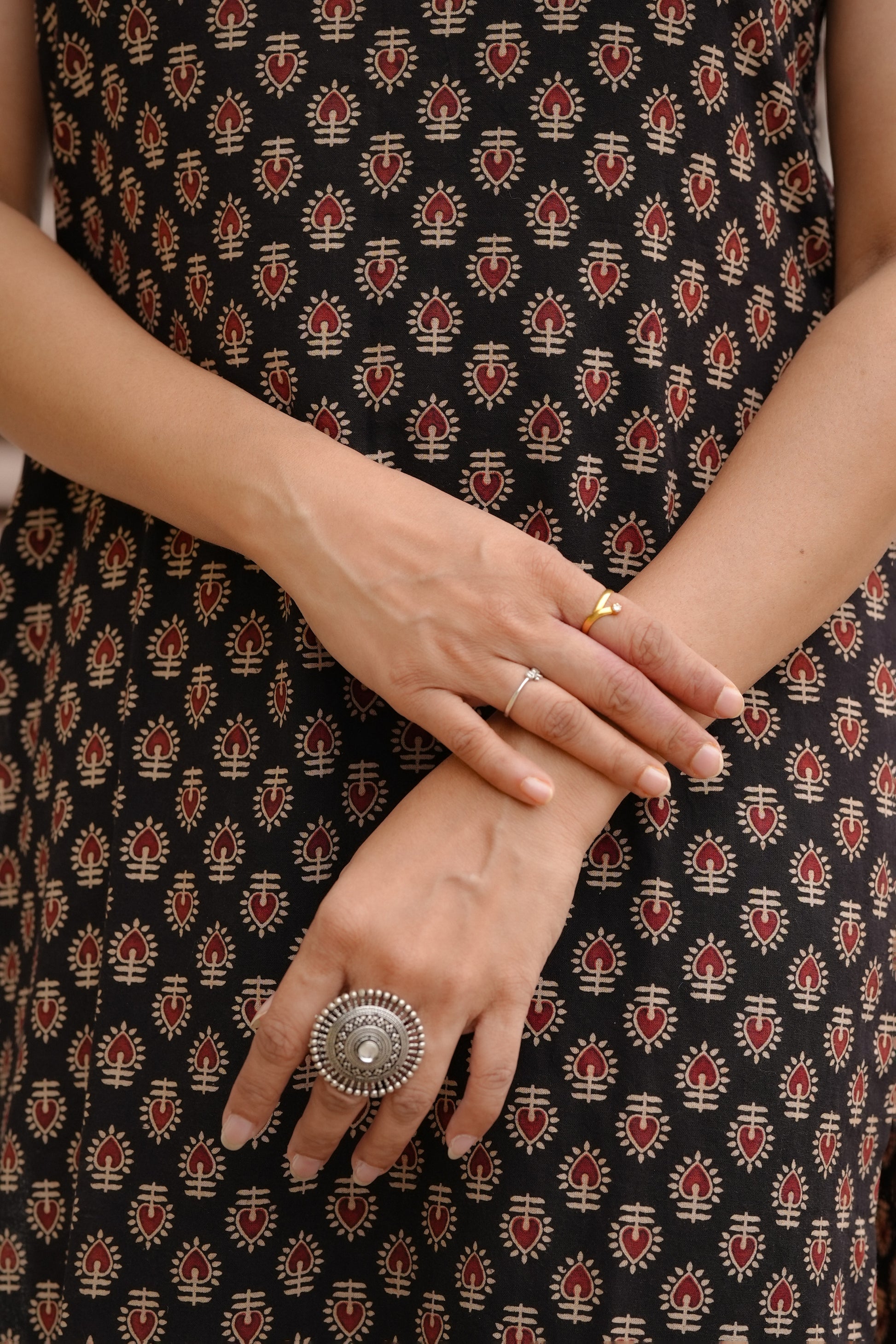 Ajrak Noir