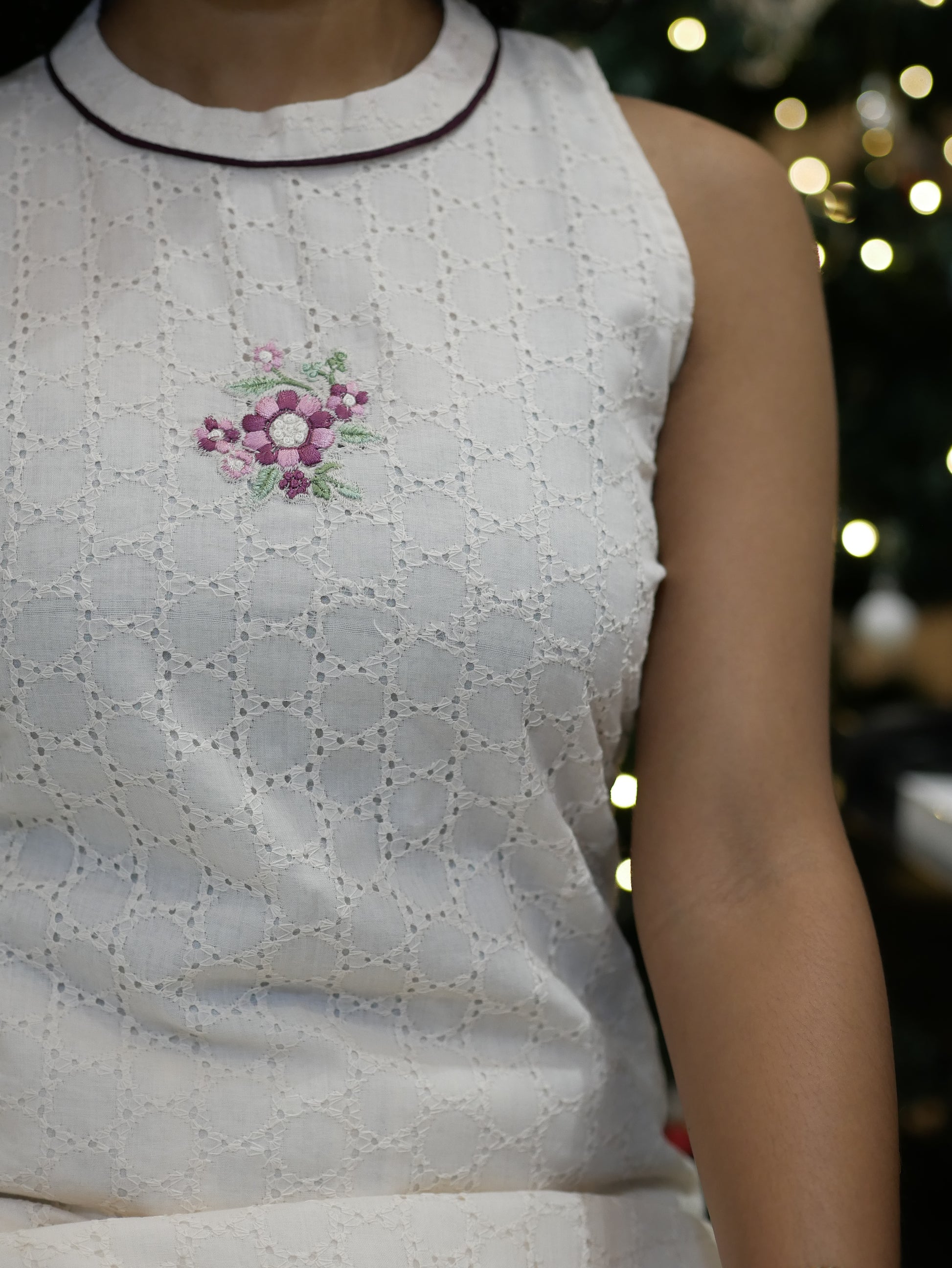 Ivory Blossom Festive Kurta Set